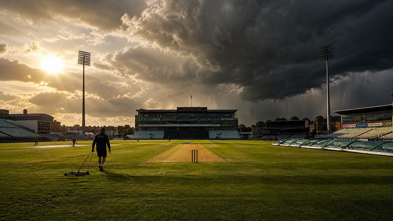 Cricket weather report and pitch conditions